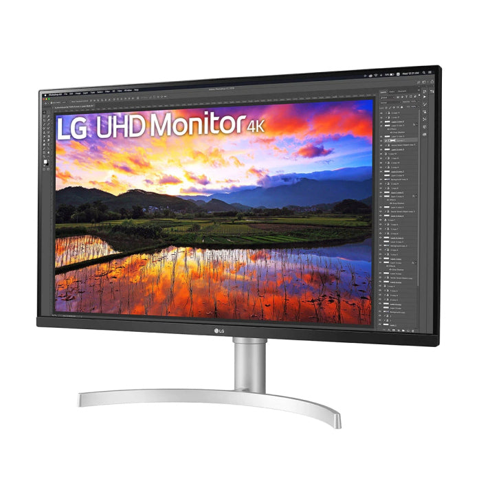 LG 32UN650-W 32" UHD-4K Ultra Fine IPS Panel 60Hz 5ms AMD Free Sync Monitor