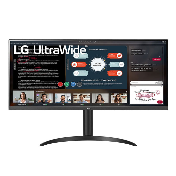 LG 34WP550-B 34" Ultra Wide FHD IPS Panel 75Hz 5ms AMD Free Sync Monitor
