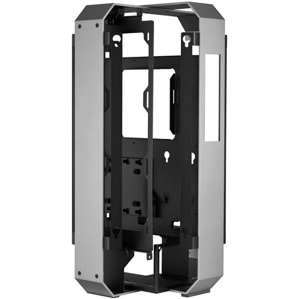 AZZA Opus 809 ATX - Dual Orientation - CNC Milled Aluminum - 4 Side Tempered Glass PC Case - Black