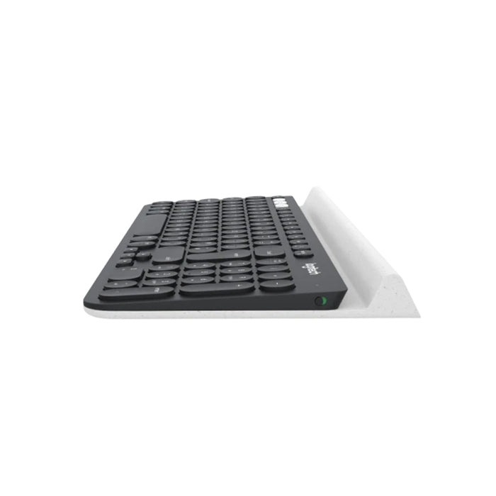 Logitech K780 Multi-Device Wireless Keyboard For Windows Mac Chrome OS Android iOS - Dark Grey/White