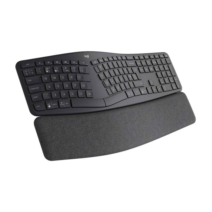 Logitech Ergo K860 Split Ergonomic Bluetooth/Wireless Keyboard - Graphite