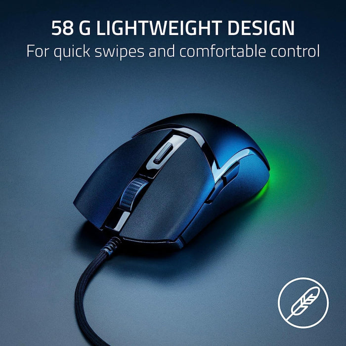 Razer Cobra Customizable Wired Gaming Mouse - Black