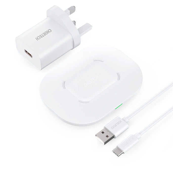 Choetech 15W Wireless Charger - White