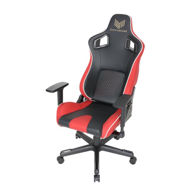 Victorage Premium PU Leather Gaming Chair - Delta Series - Red/Black