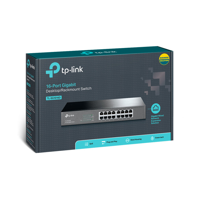 TP-Link 16 Port Gigabit Switch Unmanaged