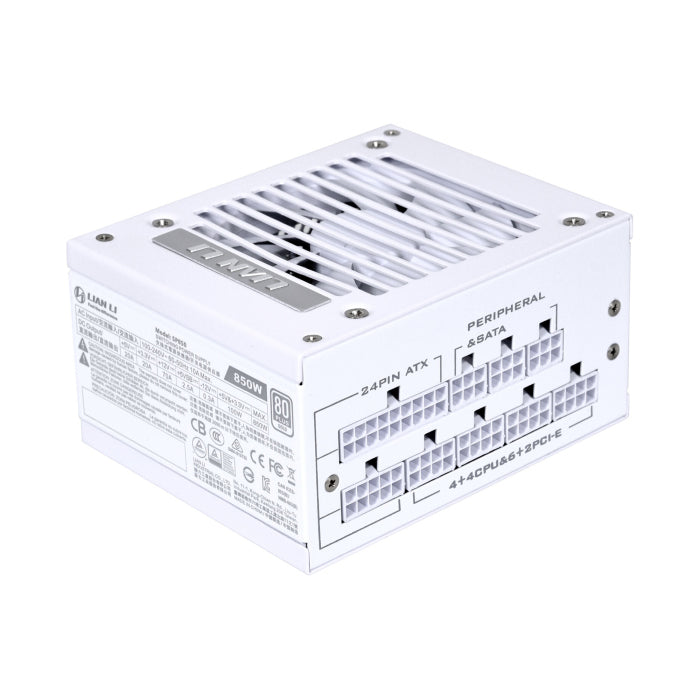 LIAN LI SP850 80 PLUS GOLD Performance SFX Form Factor 850W Power Supply - White