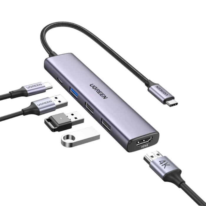 UGreen CM 478 5-in-1 USB-C Multifunction Adapter