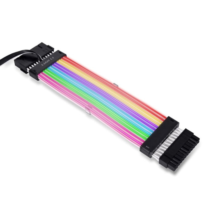 LIAN LI Strimer Plus V2 24 Pin Addressable RGB Power Extension Cable with L-Connect 3 Controller