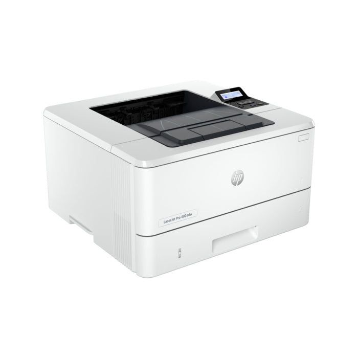 HP LaserJet Pro 4003DW A4 Printer, Flatbed Scanner Print Speeds up to 40 ppm with Duplex Printing - LAN & WiFi