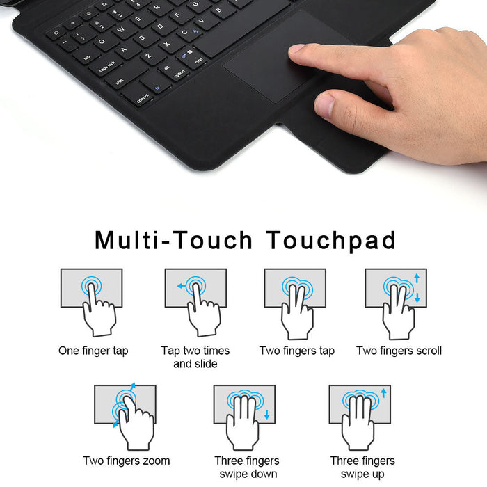 Choetech Magic Keyboard Wireless Keyboard for iPad 11 inch - Arabic&English