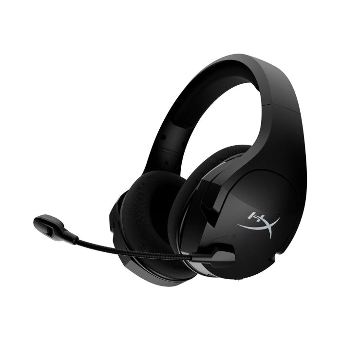HyperX Cloud Stinger Core Wireless Gaming Headset With Swivel to Mute Noise-Cancelling Mic DTS®X® Spatial Audio For PC - Black