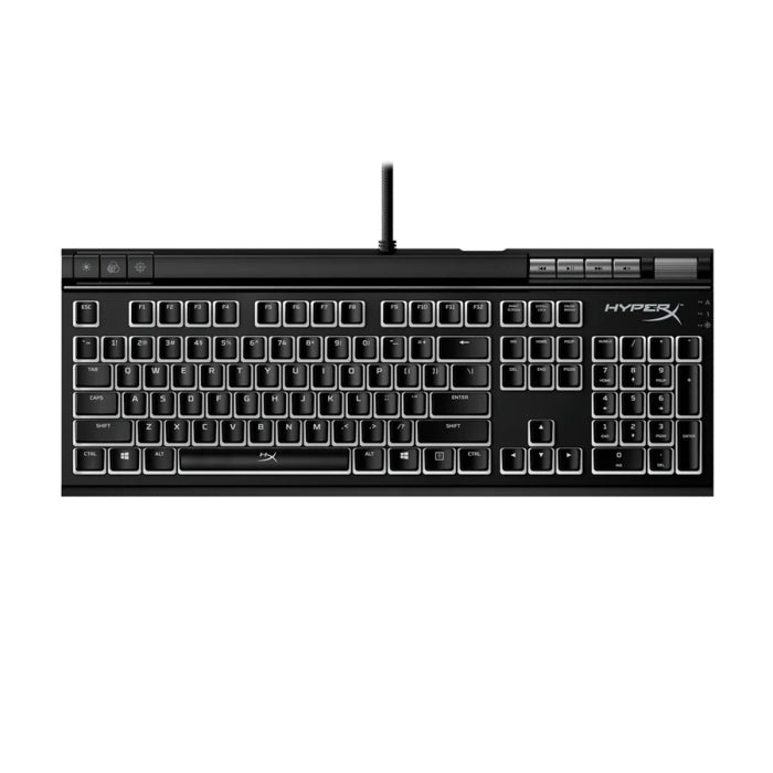 HyperX Alloy Elite 2 RGB Wired Mechanical Gaming Keyboard Linear HX Red Switch HyperX Pudding Keycaps (ABS) For PC,PS5,PS4,Xbox Series X|S & Xbox One
