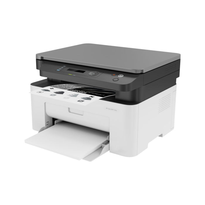 HP Black Laser Jet Printer MFP 135w A4 Printer, Flatbed Scanner & Copier With Wi-Fi