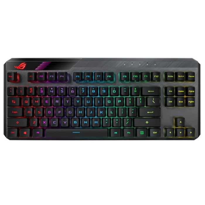 Asus Rog Strix Claymore II Wireless/Wired Mechanical TKL Gaming Keyboard ROG RX Red Switch (Arabic)