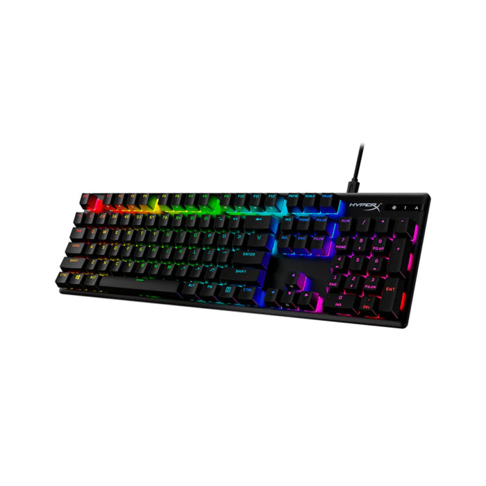 HyperX Alloy Origins PBT RGB Wired Mechanical Gaming Keyboard Linear HX Red Switch Eng/Arb For PC,PS5,PS4,Xbox Series X|S & Xbox One