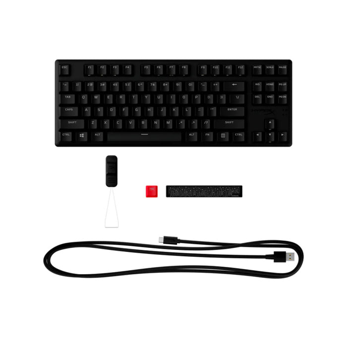 HyperX Alloy Origins Core Tenkeyless PBT RGB Wired Mechanical Gaming Keyboard Linear HX Red Switch Eng/Arb For PC,PS5,PS4,Xbox Series X|S & Xbox One
