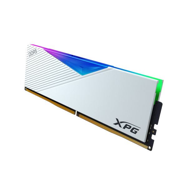 XPG Lancer - 32GB (2x16GB) - 6400MHz RGB DDR5 Memory RAM - White