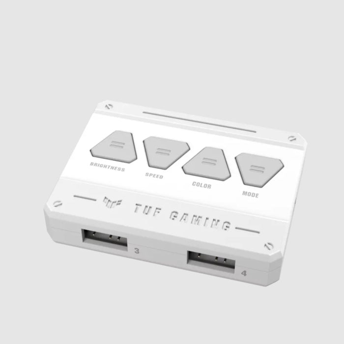 Asus TUF Gaming TF120 ARGB Triple Fan Kit with Controller - White