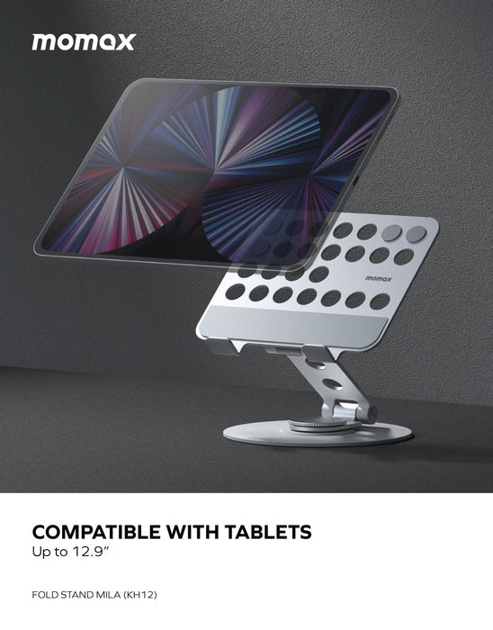 Fold Stand Mila Rotatable Tablet Stand KH12