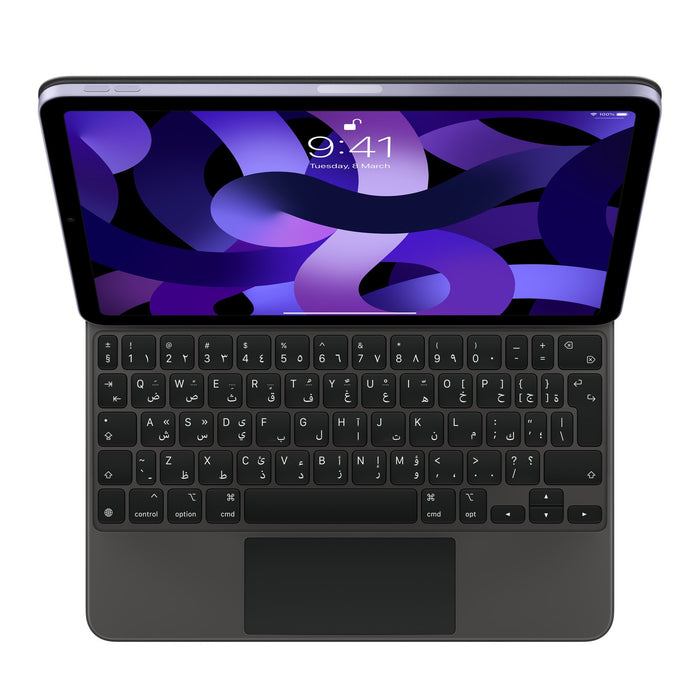 Magic Keyboard for iPad Pro 11-inch (4th/3rd) iPad Air (5th/4th) Arabic - Black