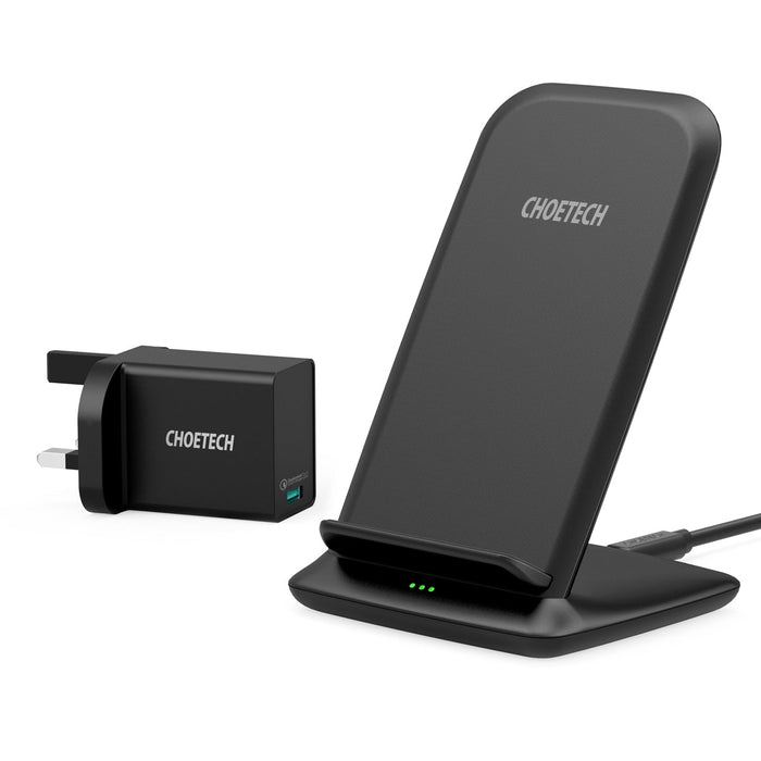 Choetech 15W Wirless Charger Stand - Black