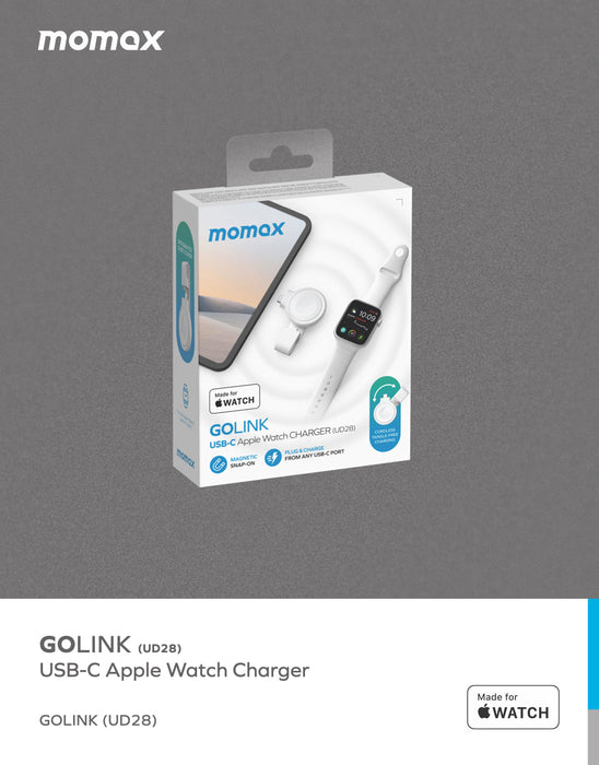 GOLINK USB-C Apple Watch Charger UD28