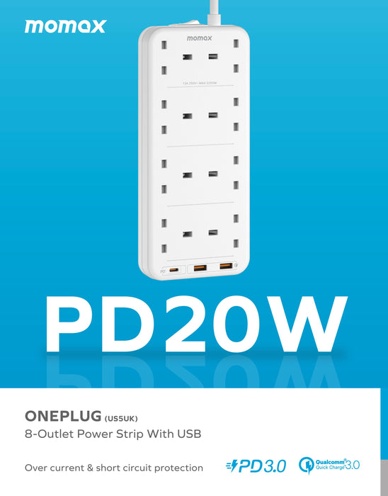 ONEPLUG PD20W 2A1C 8-bit extension board US5