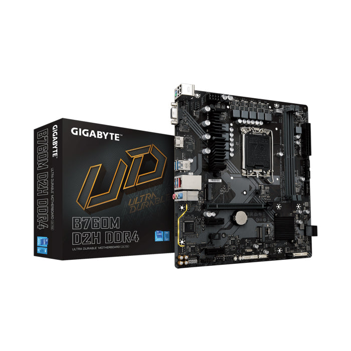 GigaByte Intel B760M D2H DDR4 Ultra Durable MotherBoard
