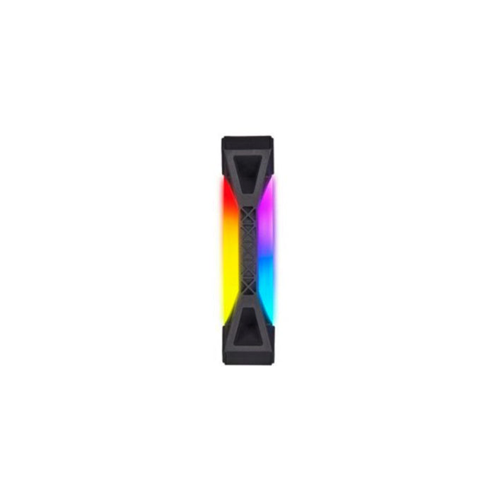 Corsair iCUE QL140 RGB Performance Dual Fan Kit with Lighting Node Core - Black