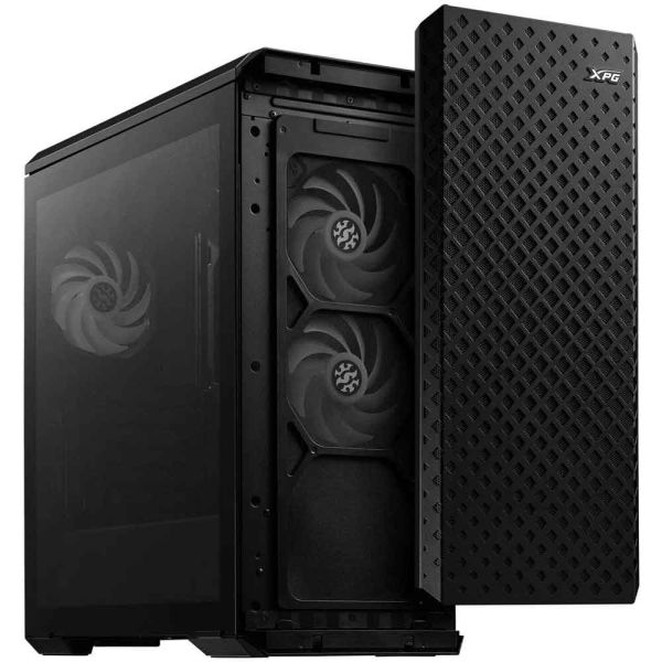 XPG Defender Mid Tower Chassis PC Case - Black