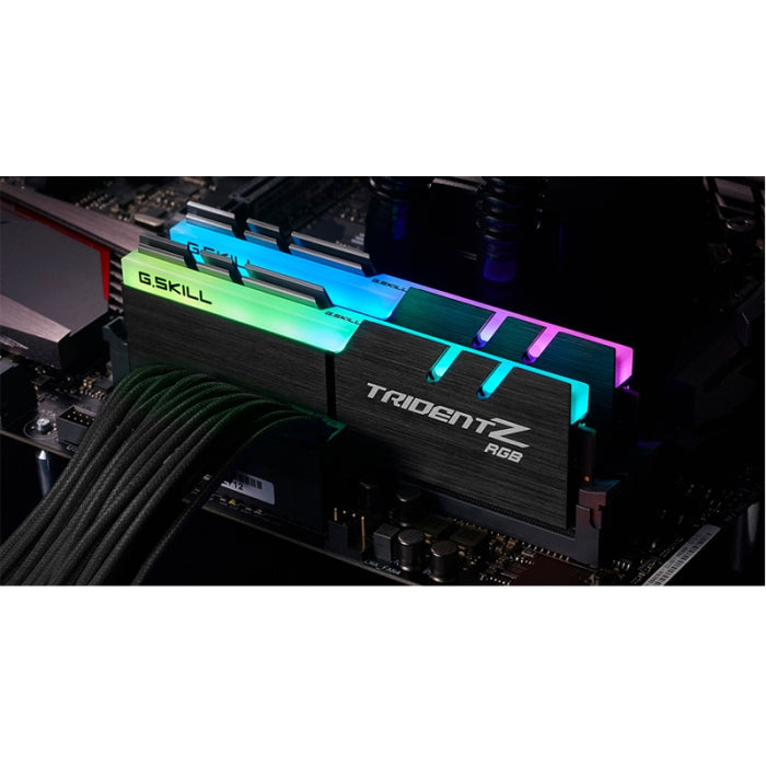 G.Skill TridentZ RGB 16GB (2x8GB) DDR4 3600MHz C19 Desktop Memory Kit - Black