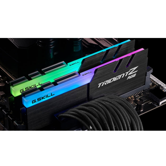 G.Skill TridentZ RGB 16GB (2x8GB) DDR4 3600MHz C19 Desktop Memory Kit - Black