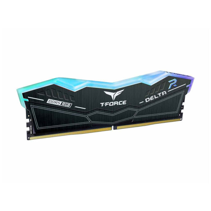 TeamGroup T-Force DELTA RGB 32GB (2x16GB) DDR5 6000MHz CL38 Memory Kit - Black