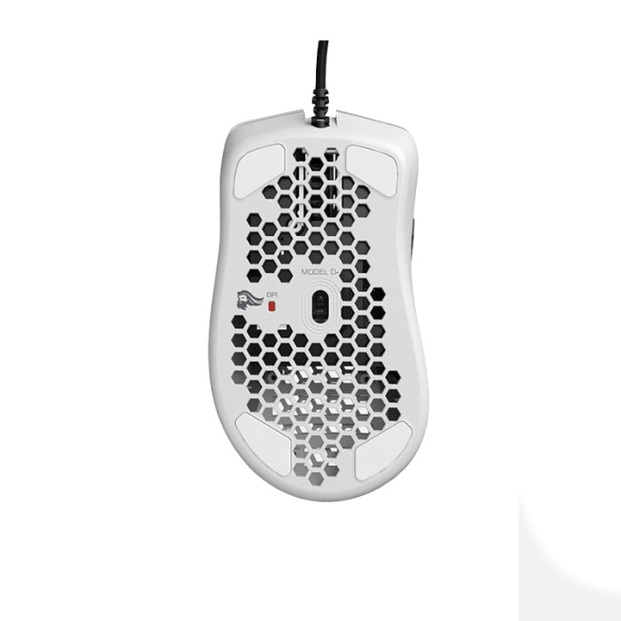 Glorious Model D Minus 12,000 DPI Wired Gaming Mouse (61g) - Matte White
