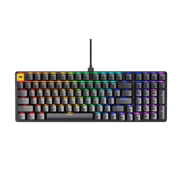 Glorious GMMK2 Full Size 96% Pre-Built Edition Modular Wired Mechanical Keyboard - Black