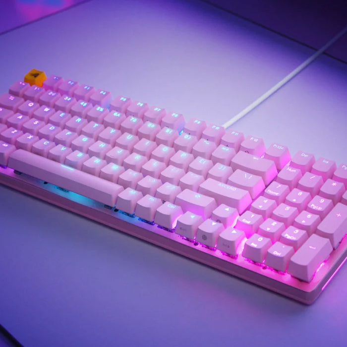 Glorious GMMK2 Full Size 96% Pre-Built Edition Modular Wired Mechanical Keyboard - Pink