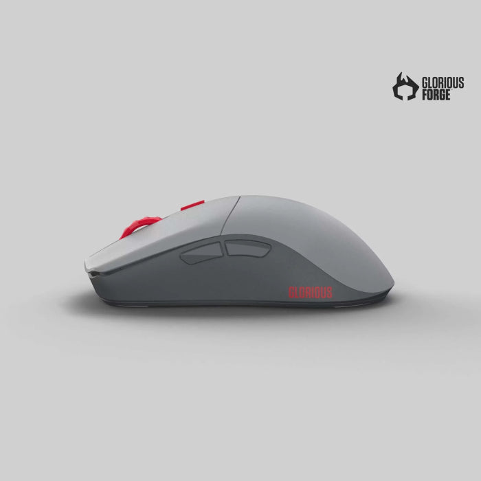 Glorious Forge Series One PRO Centauri Wireless Gaming Mouse (49g) Gray/Red