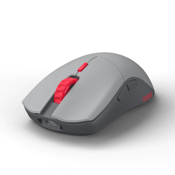 Glorious Forge Series One PRO Centauri Wireless Gaming Mouse (49g) Gray/Red