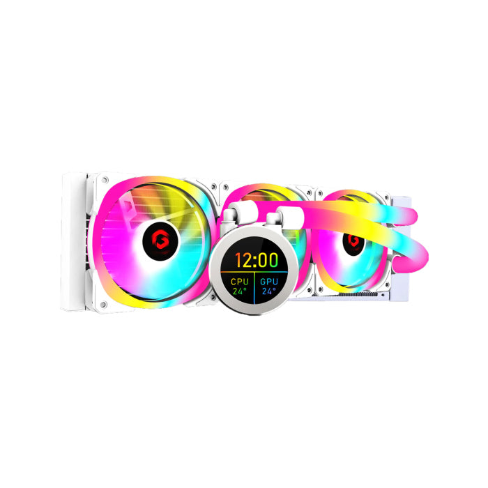 Gameon Kraken N360 360mm Liquid CPU Cooler - White