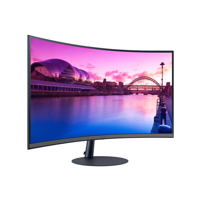 Samsung S3 27" VA 75Hz 4ms Essential Curved Monitor With 1000R Curvature - S27C390EAM