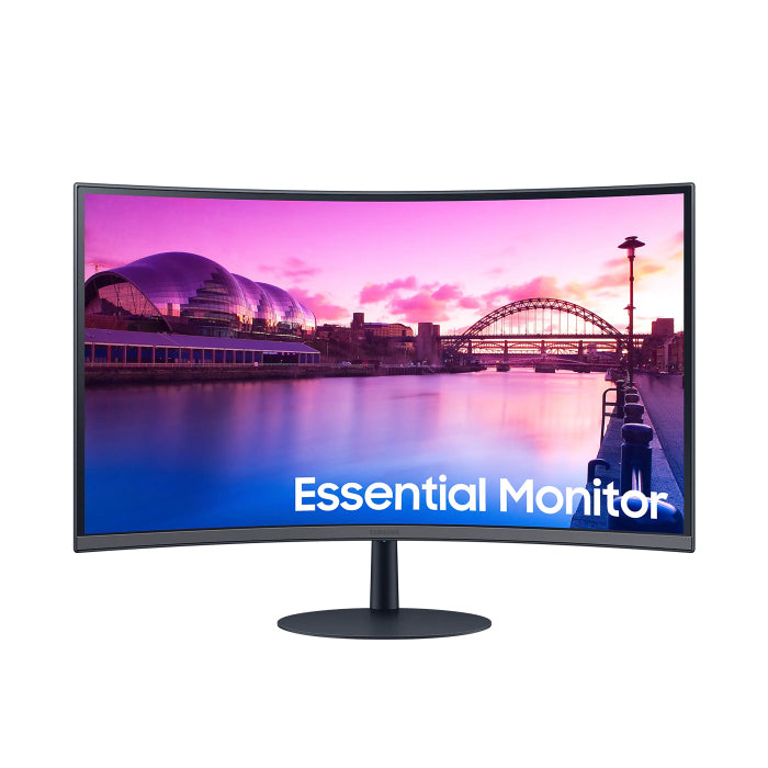 Samsung S3 27" VA 75Hz 4ms Essential Curved Monitor With 1000R Curvature - S27C390EAM