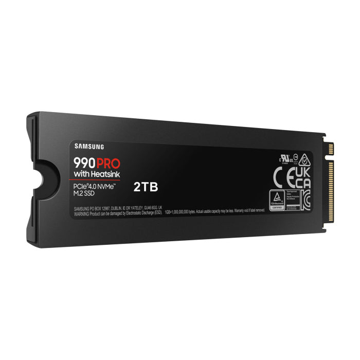 Samsung 2TB 990 PRO PCIe 4.0 x4 M.2 Internal SSD with Heatsink ,Compatible w/ Playstation5