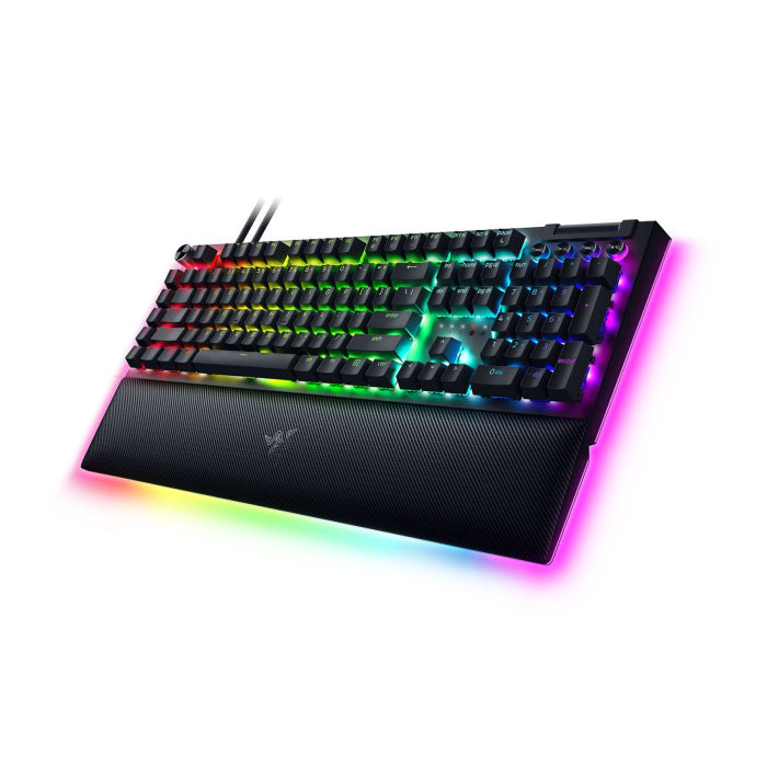 Razer BlackWidow V4 Pro Wried Mechanical Gaming Keyboard, Clicky Green Switch - US Layout