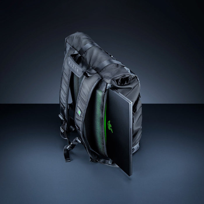 Razer Recon 15 Rolltop Backpack up to 15" Laptop Versatile All-Weather Top Loader With Greater Capacity