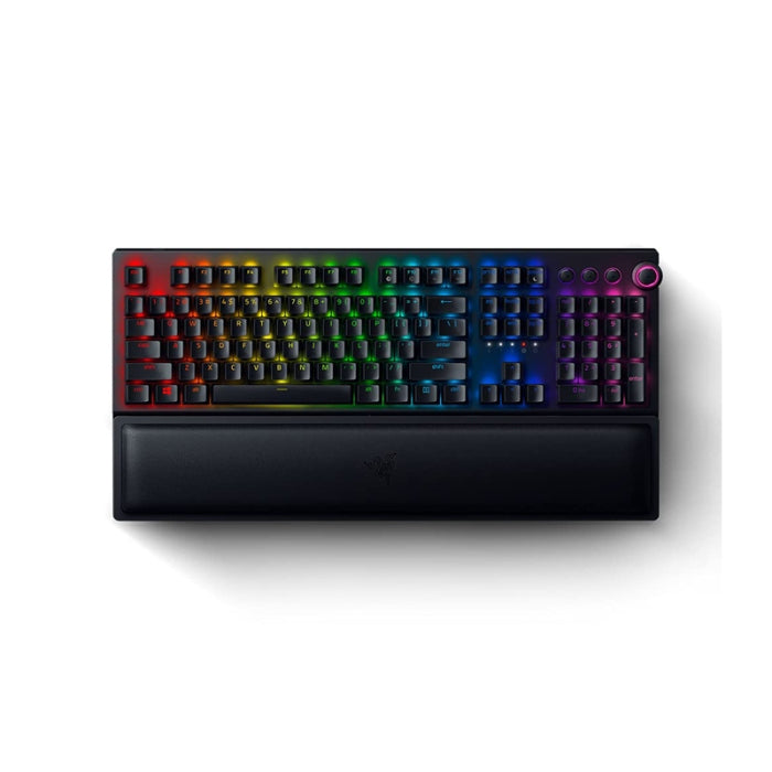 Razer Blackwidow V3 Pro Wireless/Bluetooth & Wired Mechanical Gaming Keyboard Tactile and Clicky Green Switches