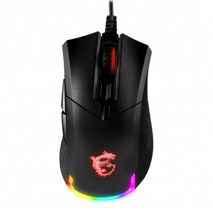 MSI Clutch GM50 Upto 7,200 DPI RGB Wired Gaming Mouse
