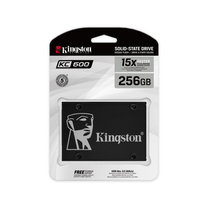 Kingston KC600 256GB SATA SSD 2.5"