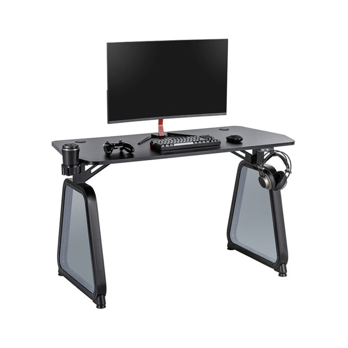 Twisted Minds Infinity Gaming Desk Mirrors Legs
