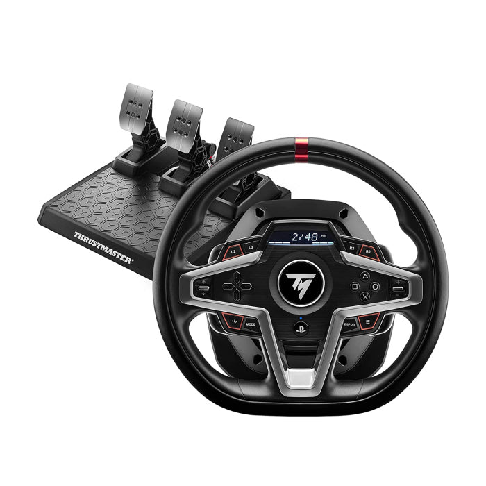 ThrustMaster T248P Racing Wheel and Magnetic Pedals Hybrid Drive Magnetic Paddle Shifters For PS5/PS4