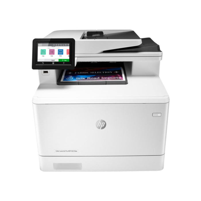 HP Color Laserjet Pro MFP M479DW A4 Printer, ADF+Flatbed Scanner With Duplex Printing - LAN & WiFi